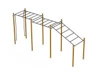 Рукоход Воркаут с изменением высоты