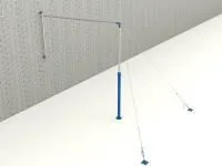 Гимнастическая перекладина пристенная 