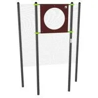 W354 GTO Мишень на стойках круглая (для метания теннисного мяча в цель) D90 см ZAVODSPORTA