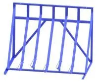 Велопарковка на 5 мест, с креплением к стене и полу