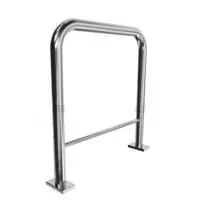 Велопарковка Евро-стандарт-2 из нержавеющей стали 42 мм