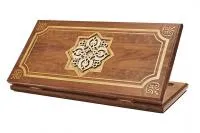 Нарды резные "Золотой Узор 4" 60 Mirzoyan