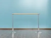 Станок мобильный однорядный на круглом основании из нержавеющей стали