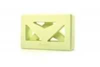 Кирпич для йоги с прорезями Reebok зеленый