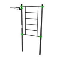 W264 GTO Гимнастический снаряд (шведская стенка) с баскетбольным кольцом ZAVODSPORTA