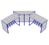 Велопарковка крытая Бетта-Парк 1