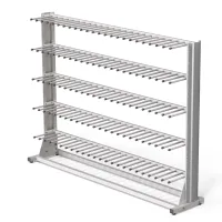 Стеллаж для хранения коньков и роликов на 30 пар 2000х1500х400