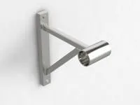 Кронштейн однорядный настенный из нержавеющей стали