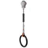 Гимнастическое кольцо 823 мм с подвесом на трубу d = 34 мм