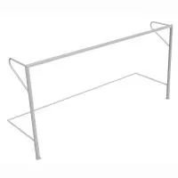 Ворота футбольные 7,32 х 2,44 м тип-2 комплект