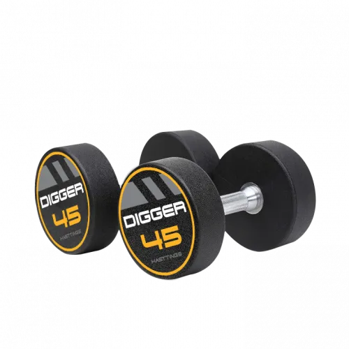 Комплект полиуретановых гантелей 5 пар от 40 до 50кг Hasttings Digger HD51D4C-40-50