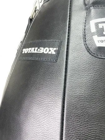 Груша кожаная боксерская Бочка большая TOTALBOX (Черный)