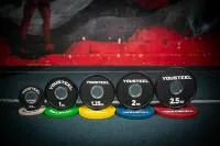 Диски для штанги малые каучуковые черные