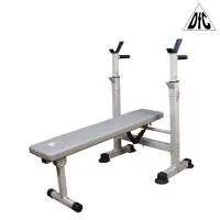 Скамья со стойками под штангу DFC складная DKF01