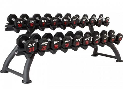UFC Гантельный ряд 2-20 кг (10 пар), 220 кг