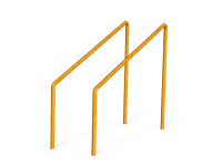 Брусья уличные параллельные гнутые для Воркаут