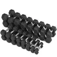 Набор гантелей гексагональных (пары) от 1-50 кг VF-SET1110