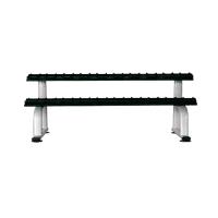 Подставка под гантели BRONZE GYM H-030L (серебристый)