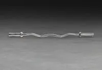 Гриф Curl Bar 10кг хромированный