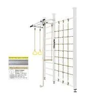 Шведская стенка Kampfer Winner Ceiling (№6 Жемчужный Стандарт белый антик турник)