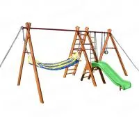 Спортивно-игровой комплекс Kampfer Sunny Hill (салатовый)