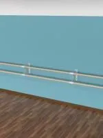 Станок балетный настенный двухрядный (тип 2)