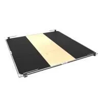 Помост тяжелоатлетический комбинированный (фанера, резина) DHZ 3000х3000х40 мм