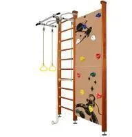 Шведская стенка Kampfer Jungle Ceiling Boy (№4 Вишневый Стандарт белый антик турник)