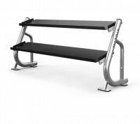 Подставка под гантели 1.8 метра (2-ух ярусная, плоская) MATRIX MAGNUM A697 (черный)