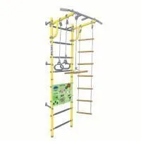 Шведская стенка Midzumi Banji Kabe Busyboard (лимонный пай и бизиборд салатовый)