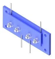 Кронштейн для фиксации гимнастических колец и тросов