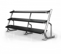 Подставка под гантели 2.4 метра (3-ех ярусная, плоская) MATRIX MAGNUM A688 (черный)