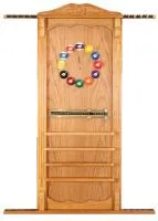 Киевница навесная с полкой для шаров дуб