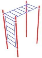 Рукоход со шведской стенкой серии “Воркаут”