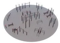 Проект "Парковая площадка для Воркаут 4-1"