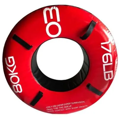 Шина для многофункционального тренинга, 80 кг, красная OKPRO