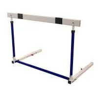 Барьер для легкой атлетики переменной высоты с противовесом (складной)