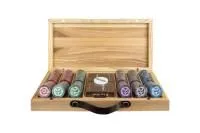 Набор для покера Black Stars на 300 фишек в кейсе из ясеня v2, Partida