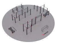 Проект "Дворовая площадка для Воркаут 2-3"