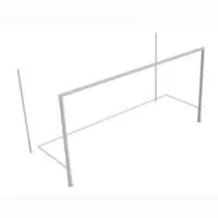 Ворота футбольные 5,0 х 2,0 м тип-1 / комплект