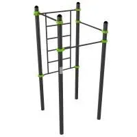 W316 Воркаут (3 перекладины, шведская стенка) ZAVODSPORTA