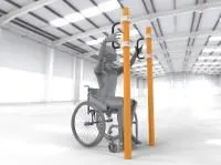 Брусья параворкаут для подтягивания на коляске WRK-D07