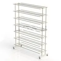 Стеллаж для мячей мобильный двухсторонний шир. 2070 мм