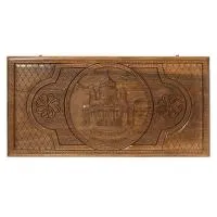 Нарды резные "Храм Христа Спасителя" Mirzoyan