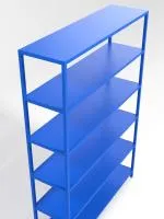 Стеллаж для хранения спорт. инвентаря, 122 см, односторонний