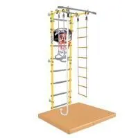 Шведская стенка Midzumi Niji Kabe Basketball Shield c матом №4 (лимонный пай)