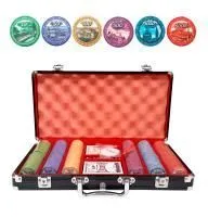 Набор для покера Rubles Ceramic на 300 фишек