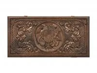 Нарды резные "Герб Армении 2" 50 Mkhitaryan