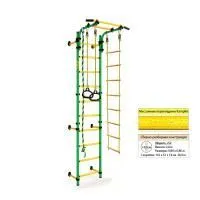 Шведская стенка Kampfer Strong Kid Wall (зеленый/желтый Высота +52 см)