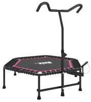 Батут спортивный UNIX Line FITNESS PRO (125 cm) Pink